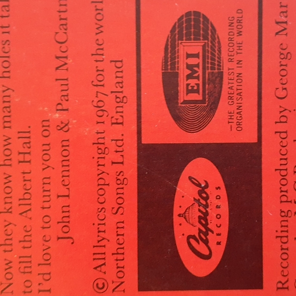 Beatles vinyl record..SGT peppers lonely hearts club band..original 1967 - Picture 5 of 16